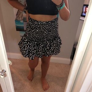 Cheetah skirt